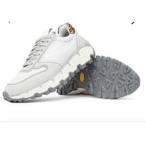 P448 Jackson Reflector Leopard Sneakers size EU 39 US 9 new in box vibram